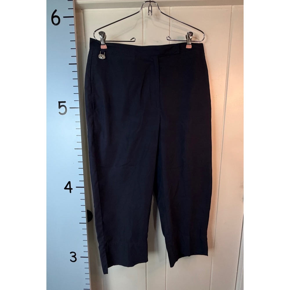 Liz Claiborne‎ Liz Golf Dark Blue Capri Pants Women's 14